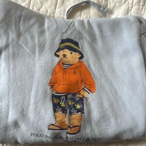 Ralph lauren bear hoodie